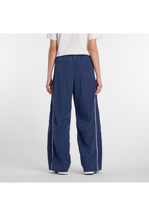 Pantalon Deportivos New Balance Originales Legacy Azul Mujer