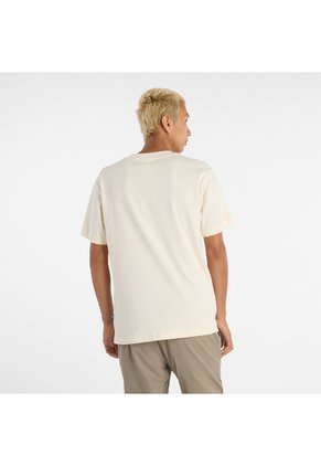 Camisa Deportiva New Balance Original Athletics Beige Hombre