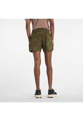 Pantaloneta New Balance Original RC Printed 5" Verde Hombres
