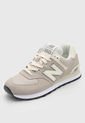 Tenis Lifestyle Beige-Marfil-Gris New Balance 574 de New Balance
