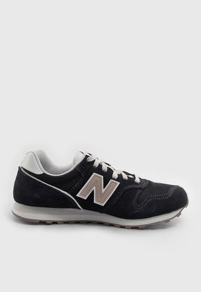 Tenis Lifestyle Negro-Beige-Marfil New Balance 373 v2