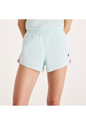 Pantaloneta Deportiva NewBalance Original Rc Ess Verde Mujer