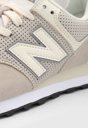 Tenis Lifestyle Beige-Marfil-Gris New Balance 574