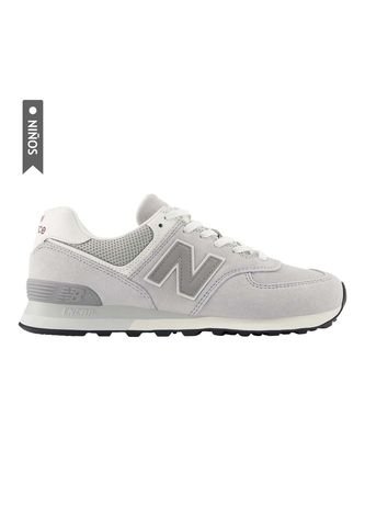 Tenis New Balance 574 Niños-Gris New Balance