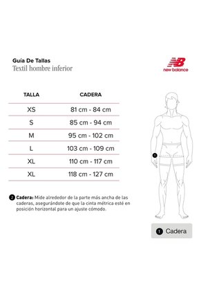 Pantaloneta Deportiva New Balance Original Negro Para Hombre