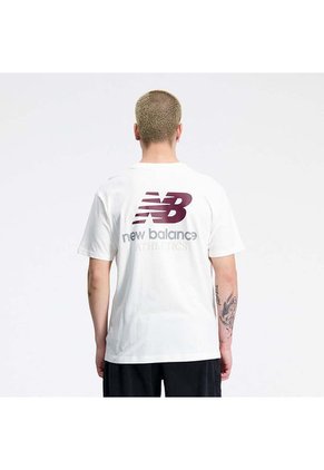 New Balance Camiseta Manga Corta Para Hombre Graphic Cotton Jersey Sst New Balance