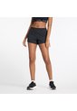 Pantaloneta New Balance Original Rc Short 3'' Negro Mujer de New Balance