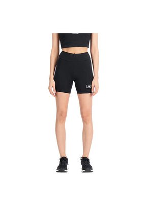 Pantaloneta New Balance Original Spandex Fitted Negro Mujer