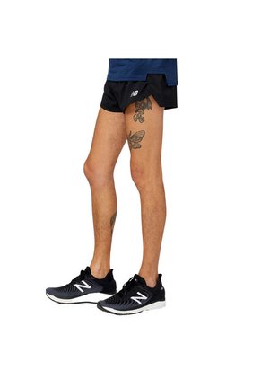 Pantaloneta Deportiva New Balance Original Negro Para Hombre