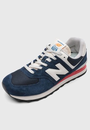 Tenis new balance 574 Azul