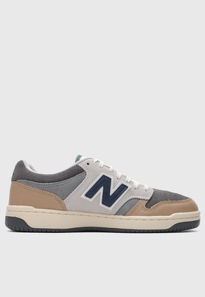 Tenis new balance 480 Gris