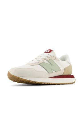 Tenis New Balance 237 Mujer-Beige/Verde