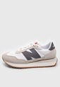 Tenis Lifestyle Blanco-Gris-Rojo New Balance 237 de New Balance