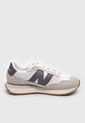 Tenis Lifestyle Blanco-Gris-Rojo New Balance 237 de New Balance