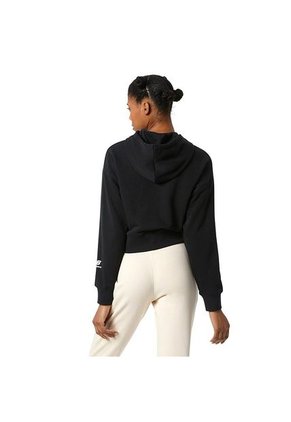 Hoodie New Balance Essentials Celebrate Para Mujer-Negro