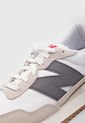 Tenis Lifestyle Blanco-Gris-Rojo New Balance 237 de New Balance
