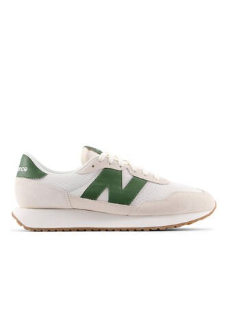 Tenis New Balance 237 Hombre-Beige/Verde New Balance