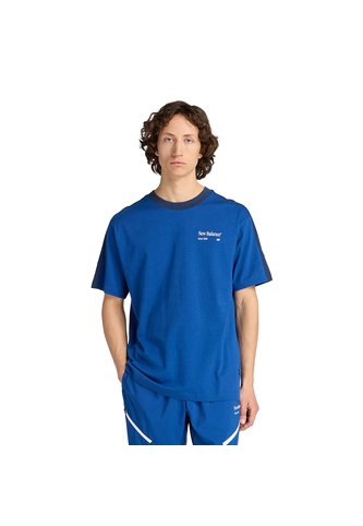 Camisa Deportiva New Balance Originales Graphics Azul Hombre New Balance