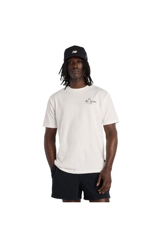 Camisa Deportiva New Balance Original Graphics Blanco Hombre New Balance