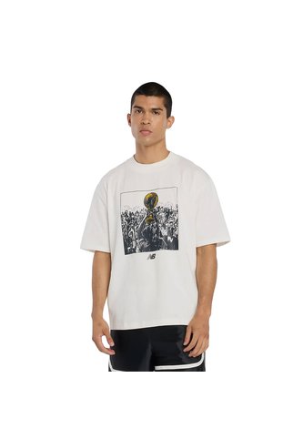 Camisa Deportiva New Balance Originales Hoops Blanco Hombres New Balance