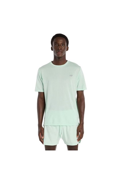 Camisa Deportiva New Balance Original Athletics Verde Hombre