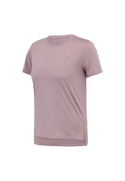 Camisa Deportiva New Balance Originals Essentials Lila Mujer