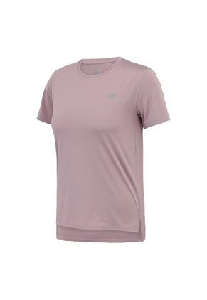 Camisa Deportiva New Balance Originals Essentials Lila Mujer