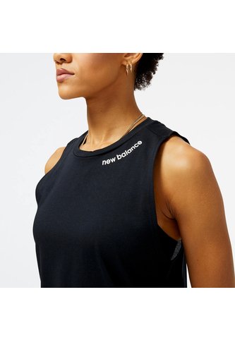 Camisa Deportiva New Balance Original Relentless Negro Mujer New Balance