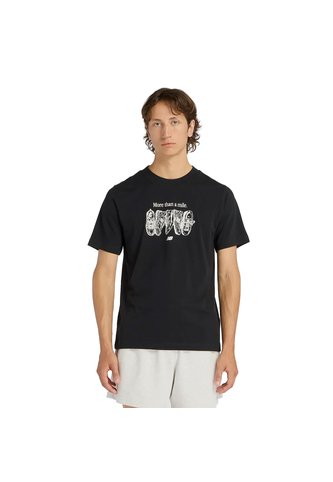 Camisa Deportiva New Balance Originals Graphics Negro Hombre New Balance