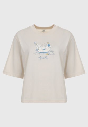 Camiseta new balance Beige New Balance