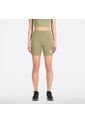 Pantaloneta New Balance Original Essentials Verde Mujer de New Balance