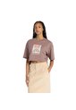 Camisa Deportiva New Balance Original AthGradient Café Mujer de New Balance