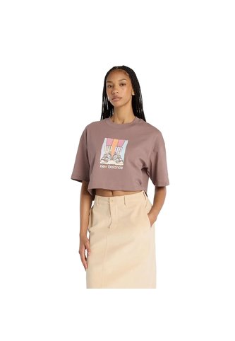 Camisa Deportiva New Balance Original AthGradient Café Mujer New Balance