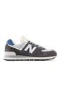 Tenis New Balance 574 Hombre-Negro/Blanco de New Balance