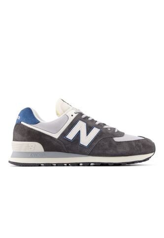 Tenis New Balance 574 Hombre-Negro/Blanco New Balance