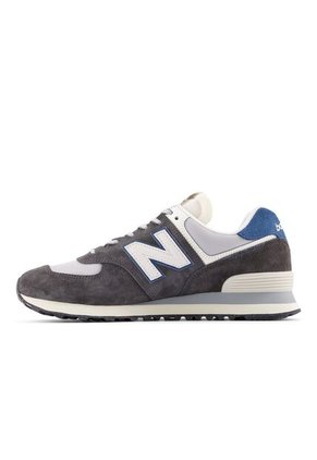 Tenis New Balance 574 Hombre-Negro/Blanco