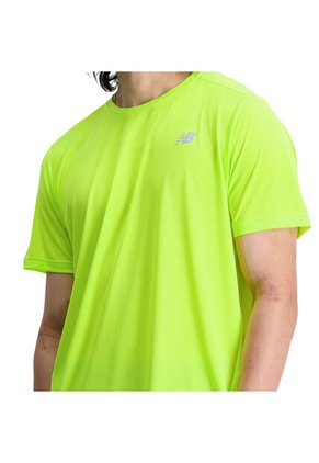 Camisa Deportiva New Balance Accelerate Verde Para Hombre
