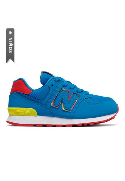 new balance ninos azul