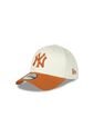 Gorra New Era New York Yankees 940 Unisex-Beige/Naranja de New Era