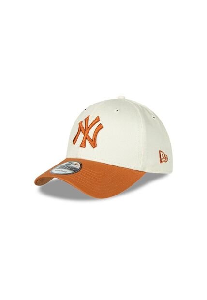 Gorra New Era New York Yankees 940 Unisex-Beige/Naranja