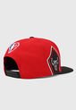 Gorra Rojo-Negro-Blanco New Era Chicago Bulls de New Era