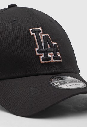 Gorra Negro-Blanco-Cobre New Era Los Angeles Dodgers