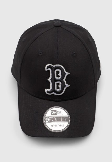 Gorra Negro-Blanco-Plateado New Era Boston Red Sox
