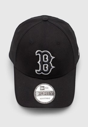 Gorra Negro-Blanco-Plateado New Era Boston Red Sox