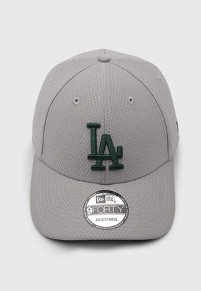 Gorra Gris-Verde New Era Los Angeles Dodgers