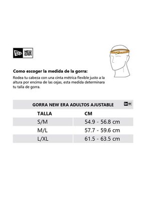 Gorra New Era New York Yankees-Negro/Negro