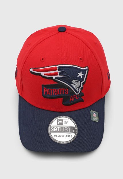 Gorra Azul-Rojo-Blanco New Era New England Patriots NFL