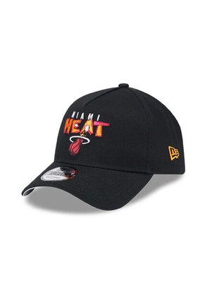 Gorra New Era Miami Heat-Negro