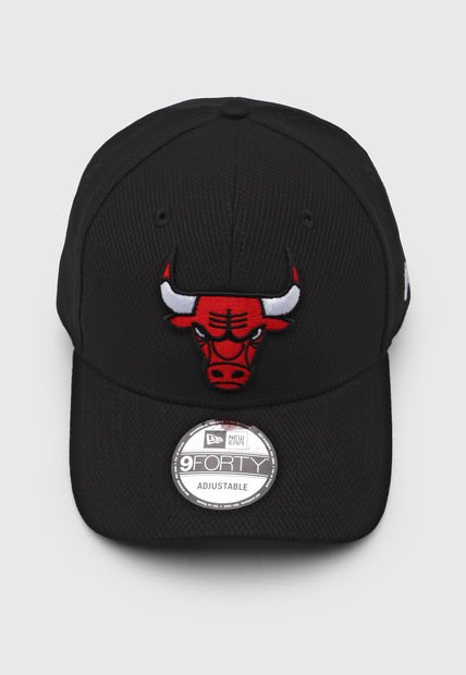 Gorra Negro-Rojo-Blanco New Era Chicago Bulls