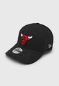Gorra Negro-Rojo-Blanco New Era Chicago Bulls de New Era